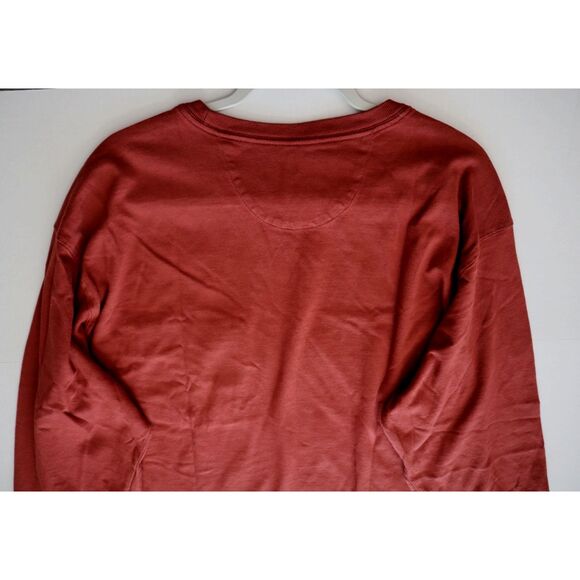 Duluth Men's Sz XL Burgundy Relaxed Fit Longtail L/S Crew Neck T-Shirt w/Pocket - Picture 7 of 10